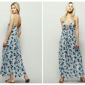 Free people mulberry maxi flow dress